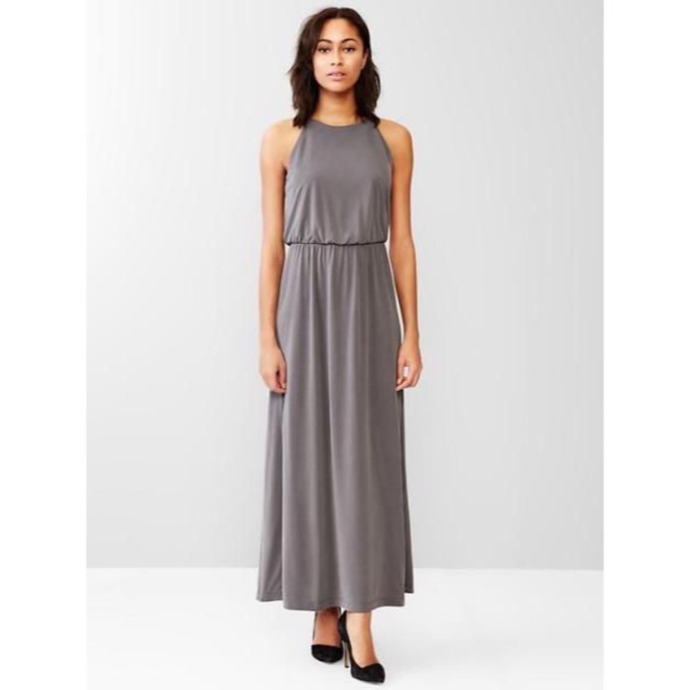 Grey maxi dress